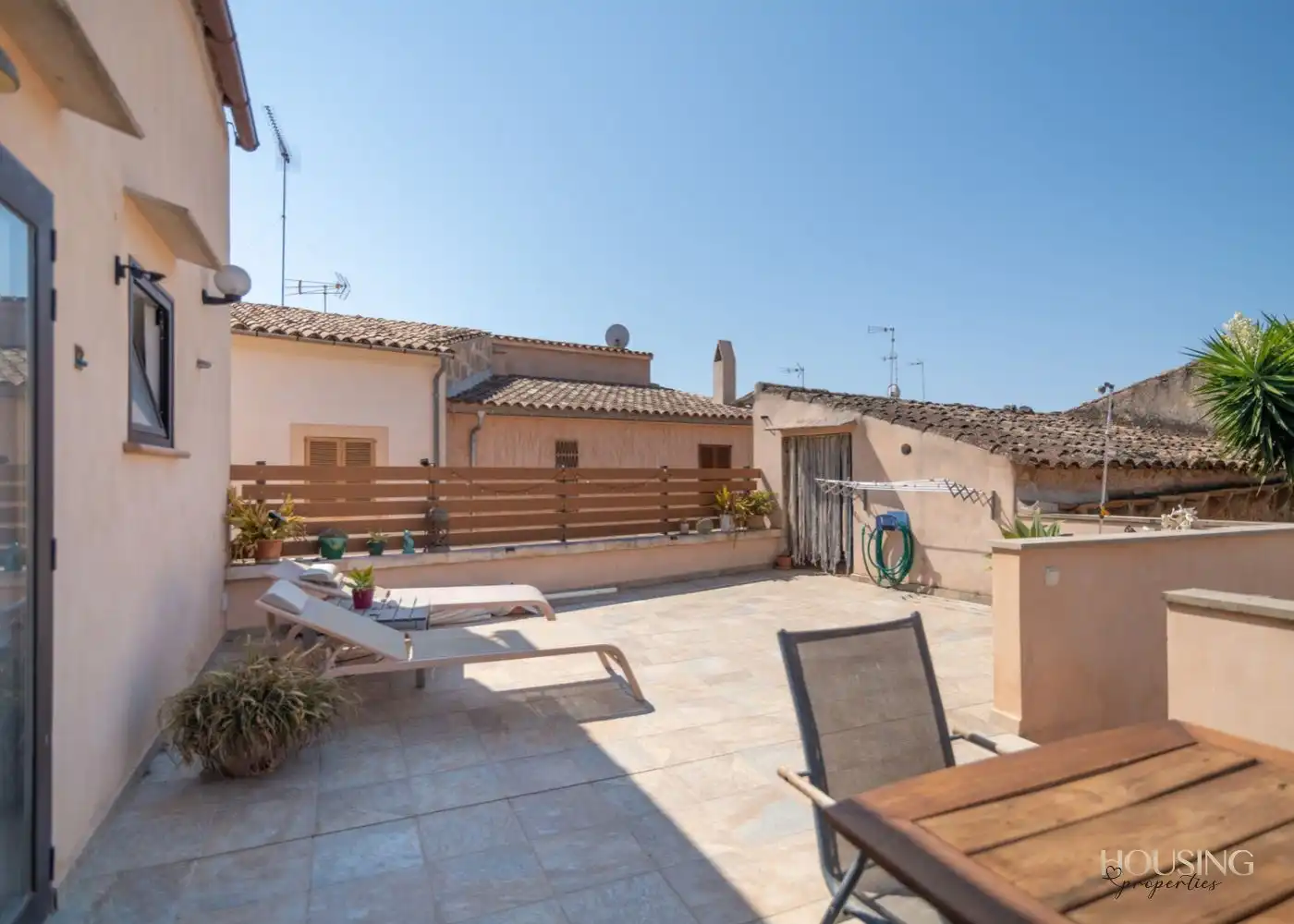 Terraza de Casa adosada en venta en Campos poble
