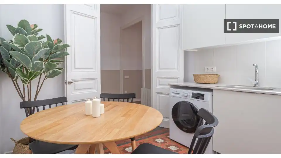 Kitchen of Flat for share in Sant Andreu