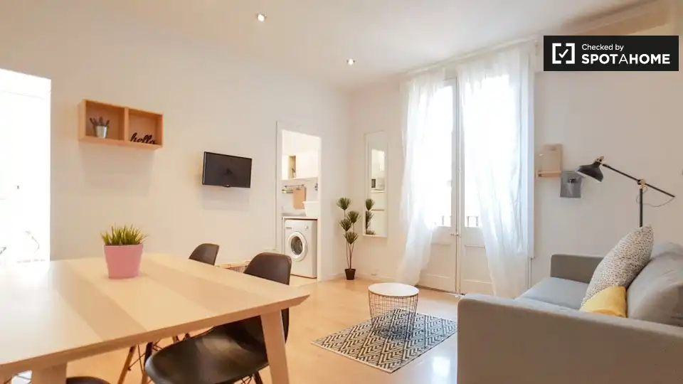 Vista exterior de Piso para compartir en Barcelona con Aire acondicionado, Calefacción y Terraza