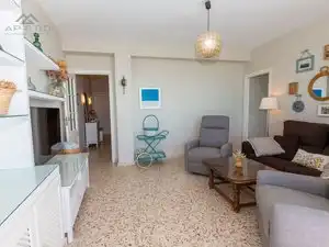 Living room of Flat for rent in Almuñécar  with Air Conditioner, Terrace and Furnished