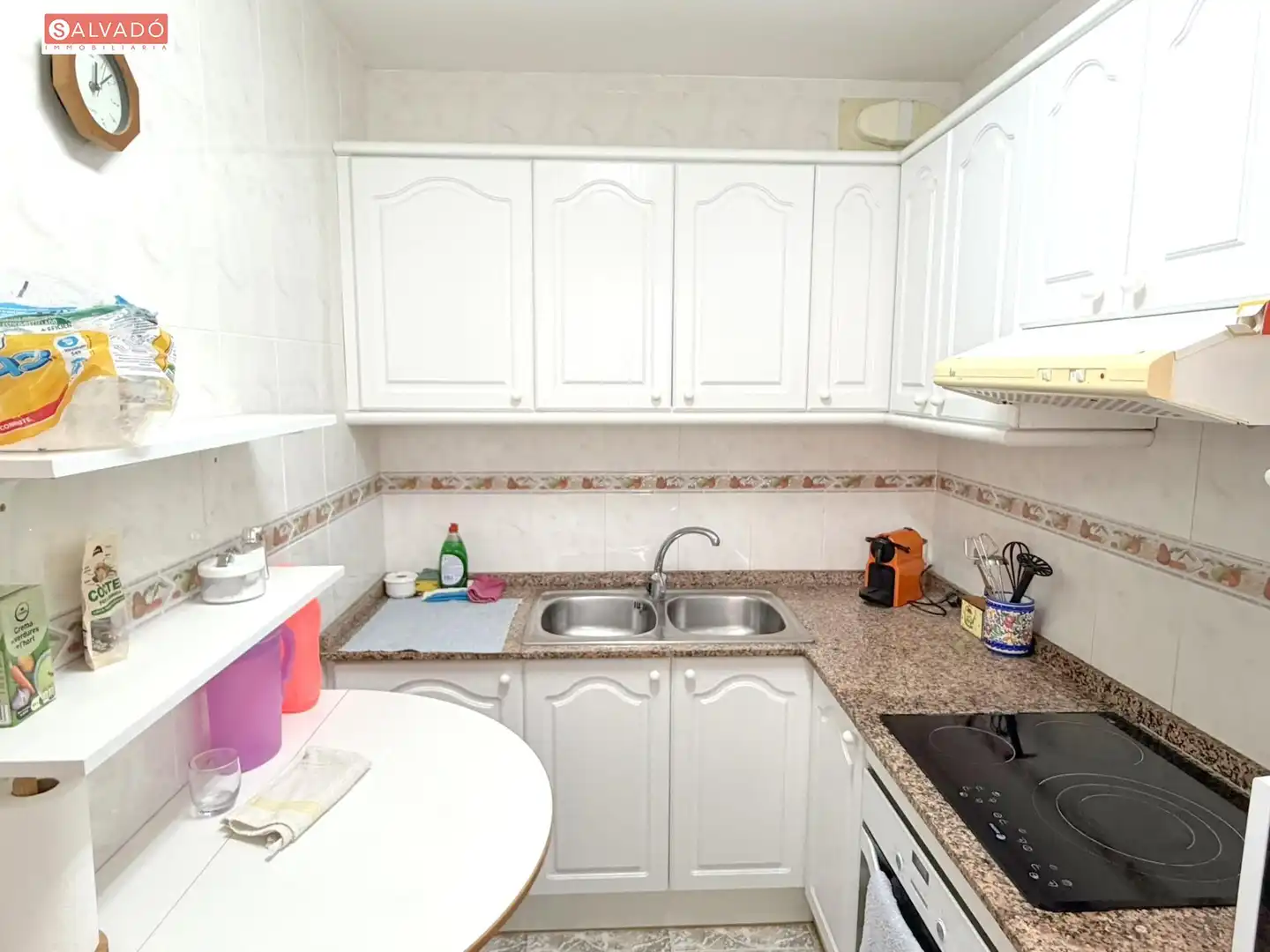 Kitchen of Flat for sale in Cunit  with Air Conditioner, Heating and Storage room