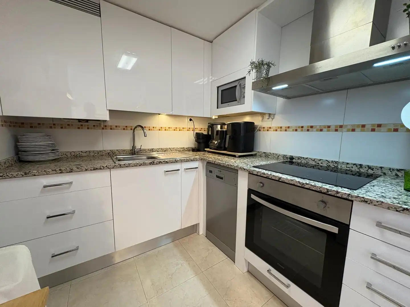 Kitchen of Flat for sale in Tarragona  with Air Conditioner, Heating and Parquet flooring