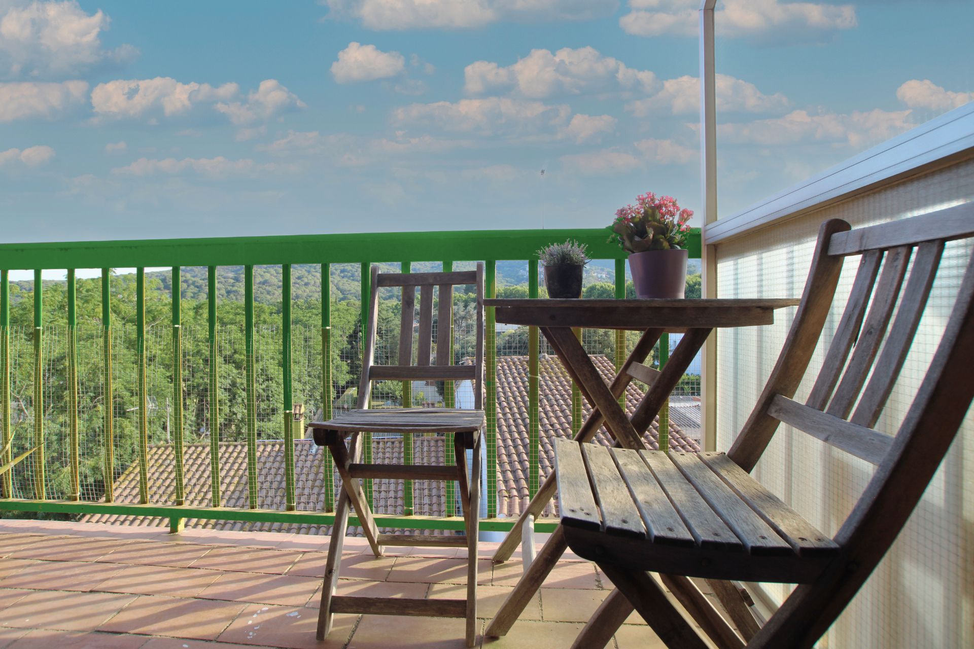 Terraza de Piso en venta en Argentona con Calefacción, Parquet y Amueblado