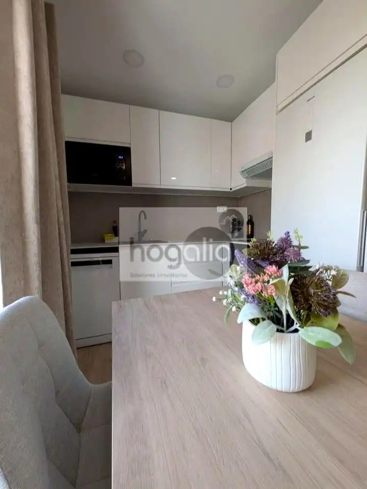Kitchen of Flat for rent in  Sevilla Capital  with Air Conditioner, Terrace and Storage room