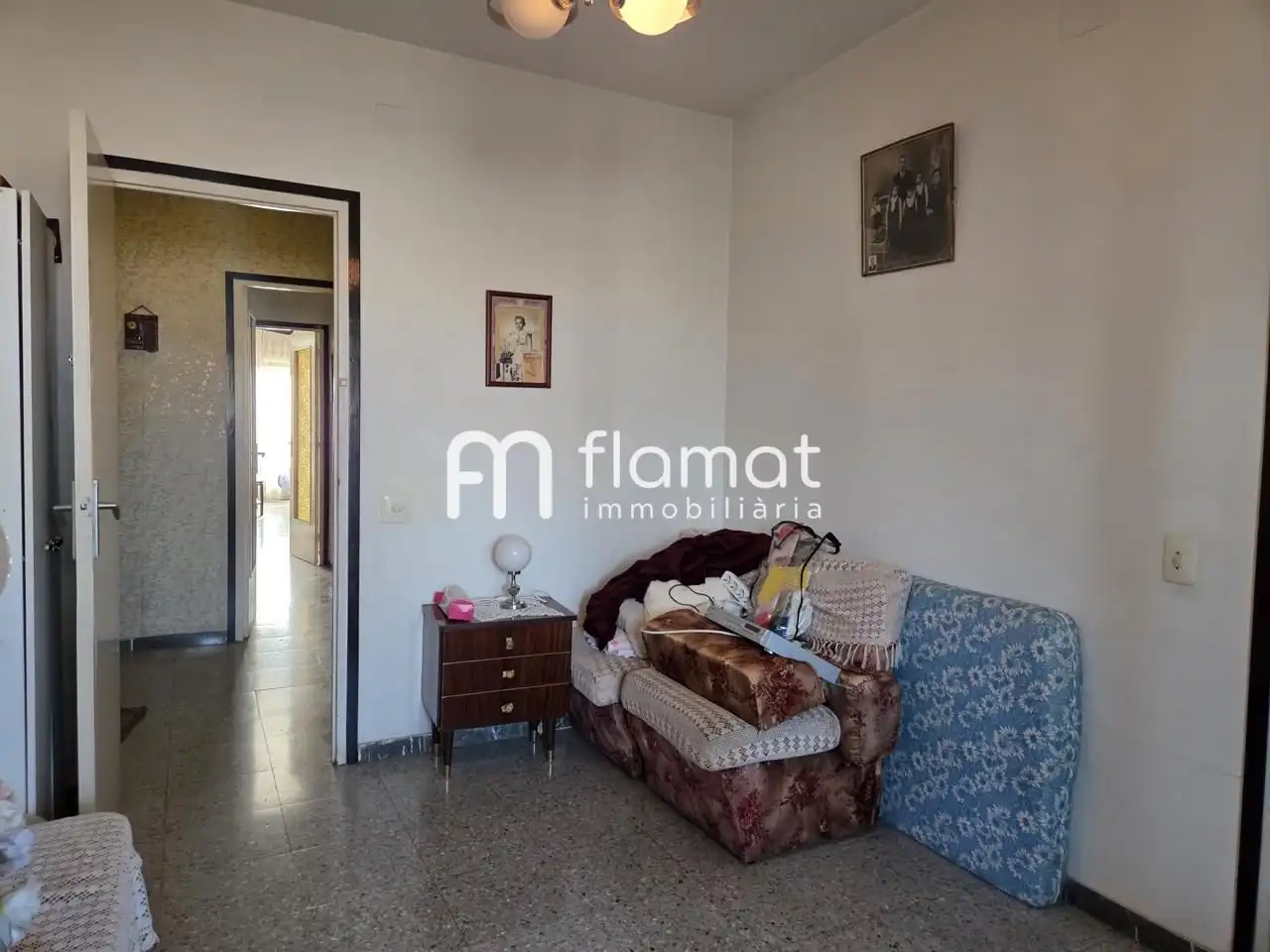 Sala de estar de Dúplex en venta en Badalona con Terraza