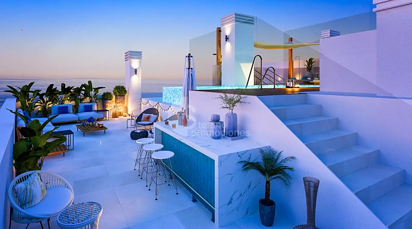Piso con piscina en venta en Estepona Pueblo, imagen 8