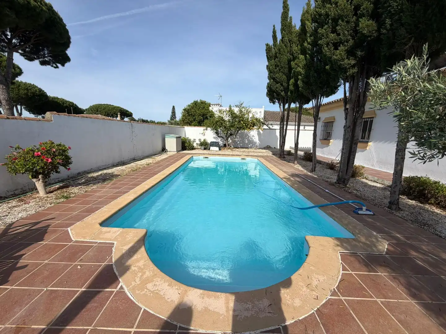 Swimming pool of Houses for sale in Chiclana de la Frontera  with Private garden, Terrace and Storage room