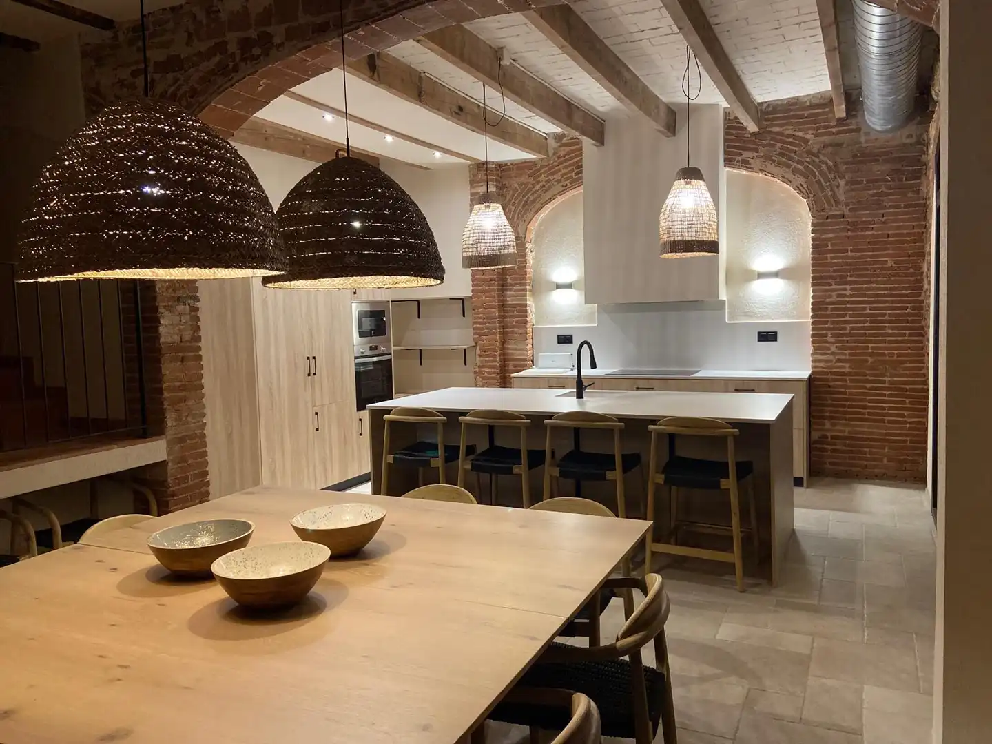 Cuina de Finca rústica en venda en Santa Cristina d'Aro amb Aire condicionat, Calefacció i Jardí privat