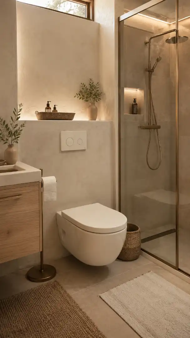 Baño de Casa o chalet en venta en Es Mercadal con Jardín privado, Parquet y Terraza