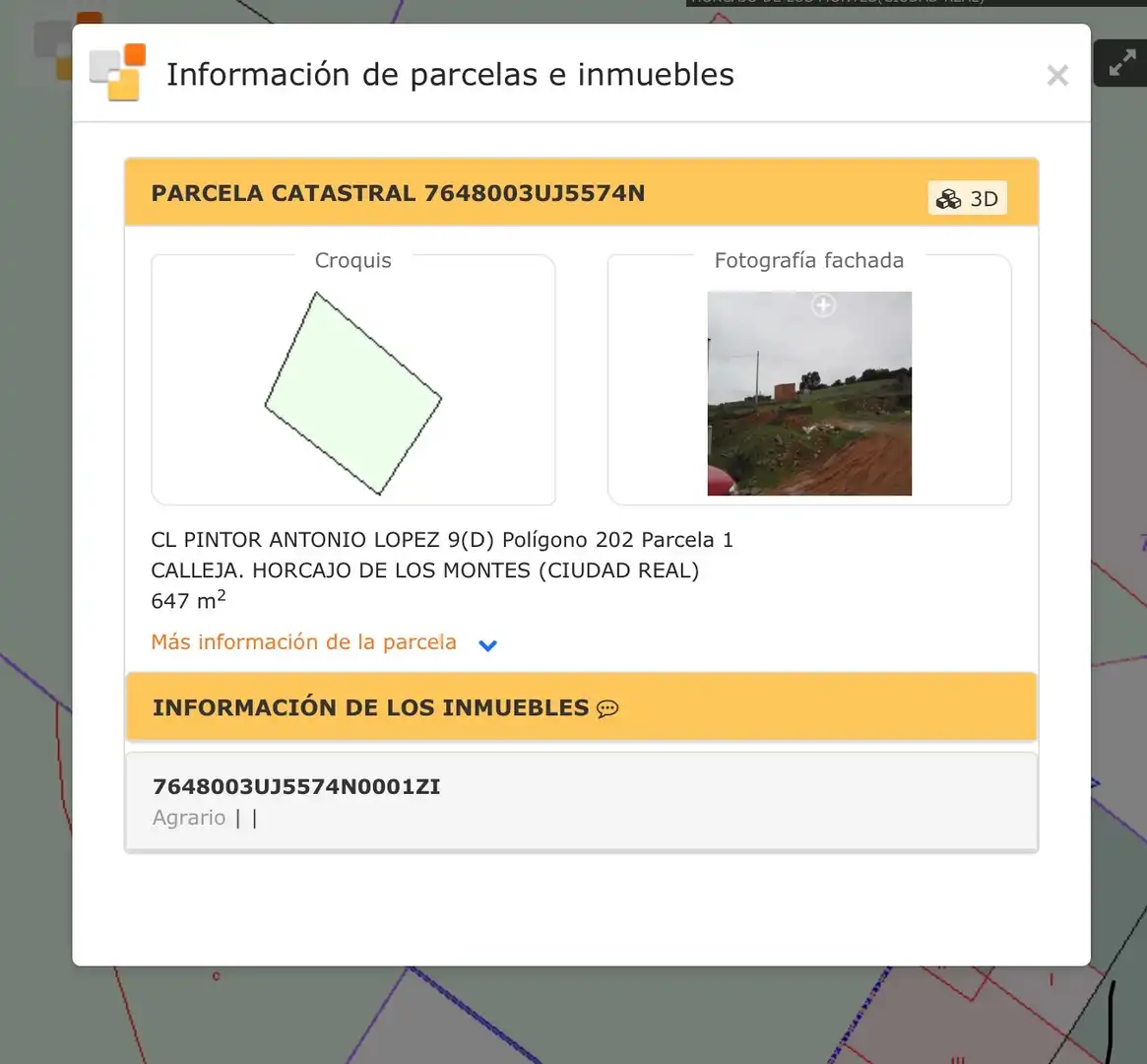 Terreno en venta en Horcajo de los Montes