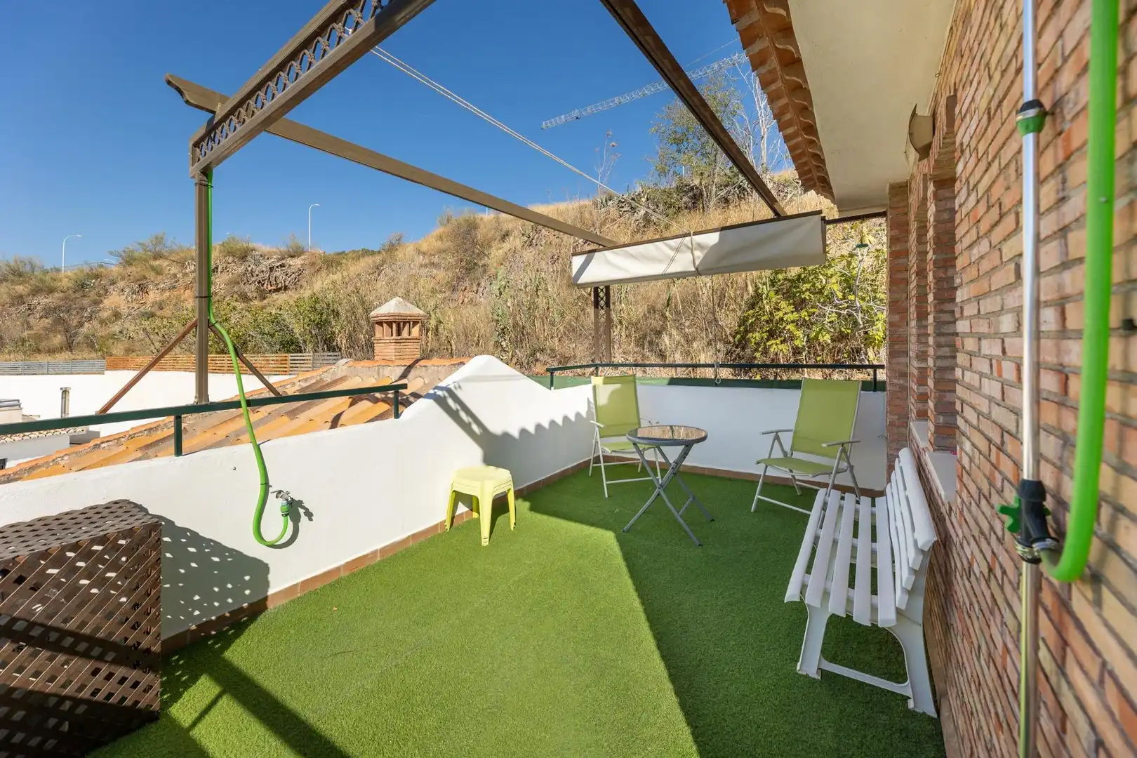 Terrassa de Casa o xalet en venda en Granada amb Jardí privat, Terrassa i Piscina