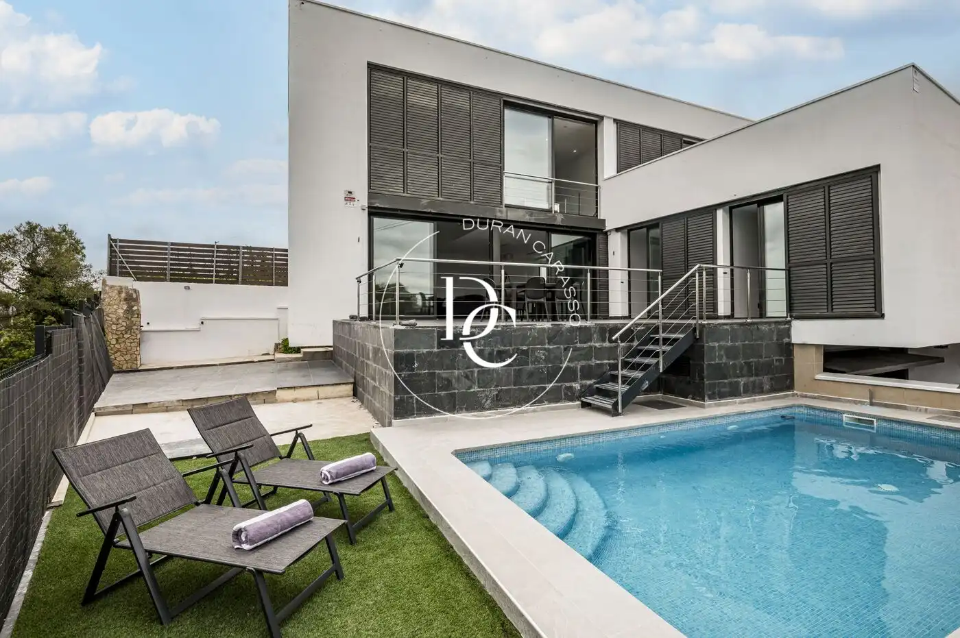 Terraza de Casa o chalet en venta en Canyelles con Aire acondicionado, Calefacción y Jardín privado