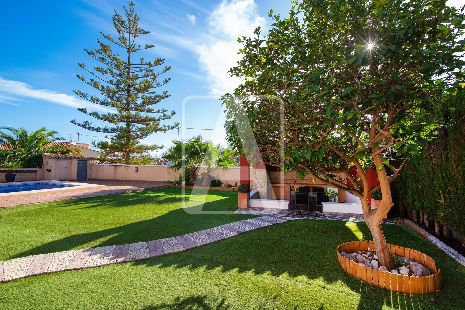 Jardí de Casa o xalet en venda en Calpe / Calp amb Aire condicionat, Calefacció i Jardí privat