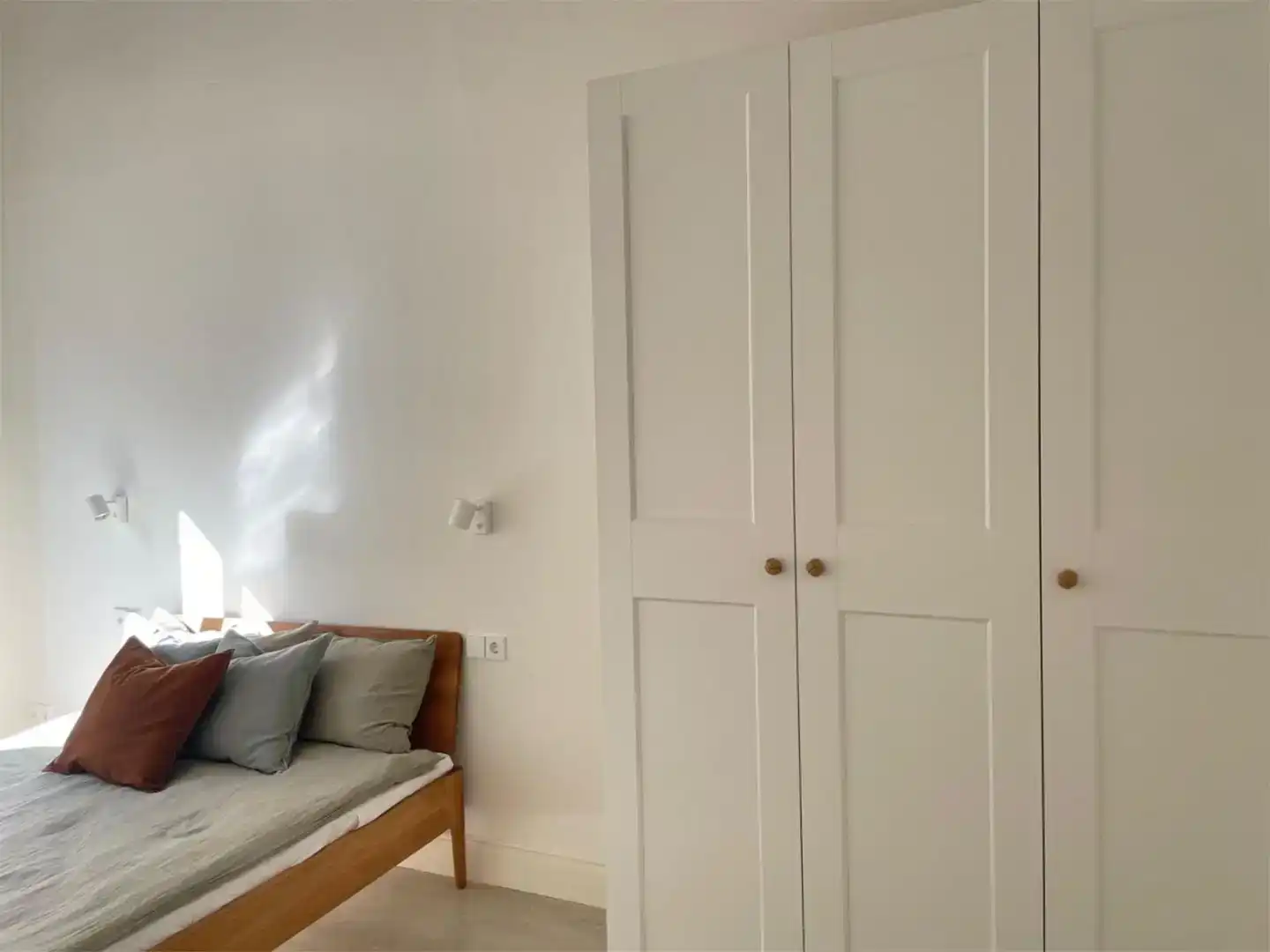 Schlafzimmer von Wohnung zur untervermieten in Reus mit Klimaanlage, Möbliert und Balkon