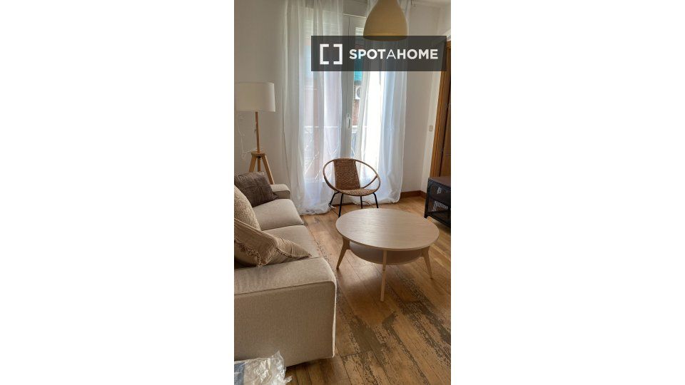 Exterior view of Flat to rent in  Madrid Capital  with Air Conditioner, Heating and Furnished