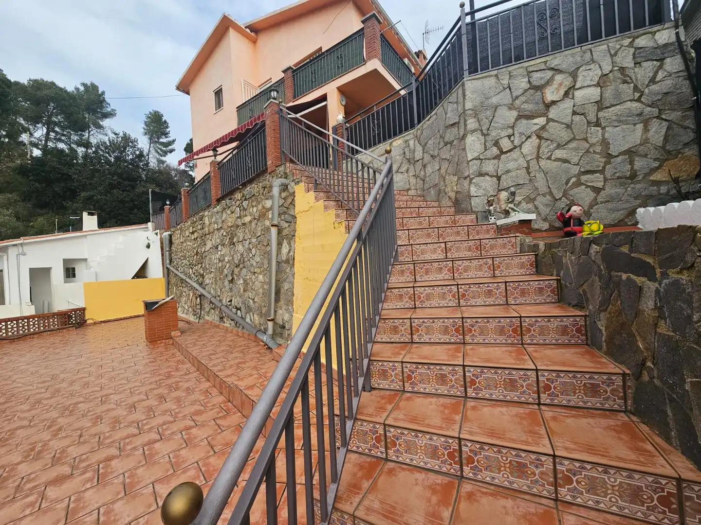Terrassa de Casa o xalet en venda en Rubí amb Aire condicionat, Calefacció i Jardí privat