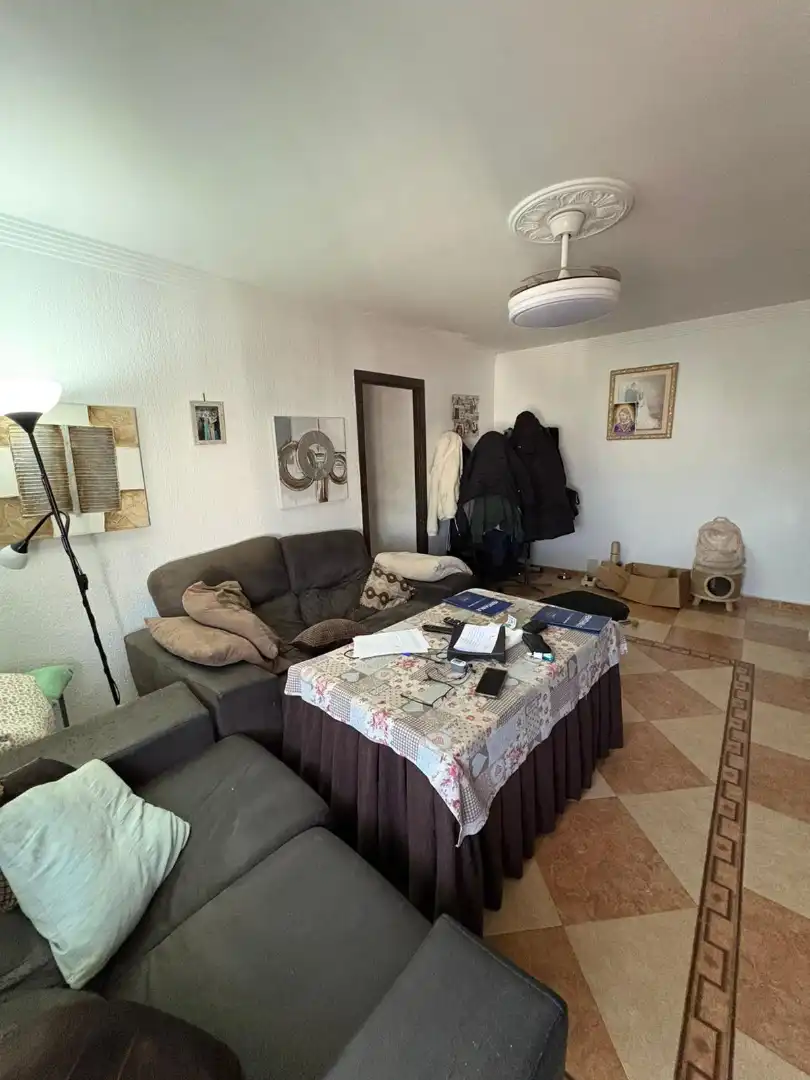 Living room of Flat for sale in Jerez de la Frontera  with Air Conditioner, Heating and Furnished