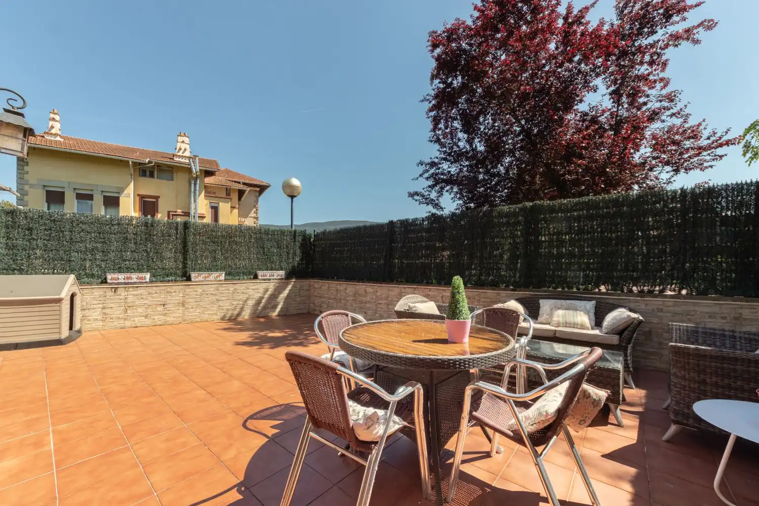 Terraza de Casa o chalet en venta en Zalla  con Calefacción, Parquet y Terraza