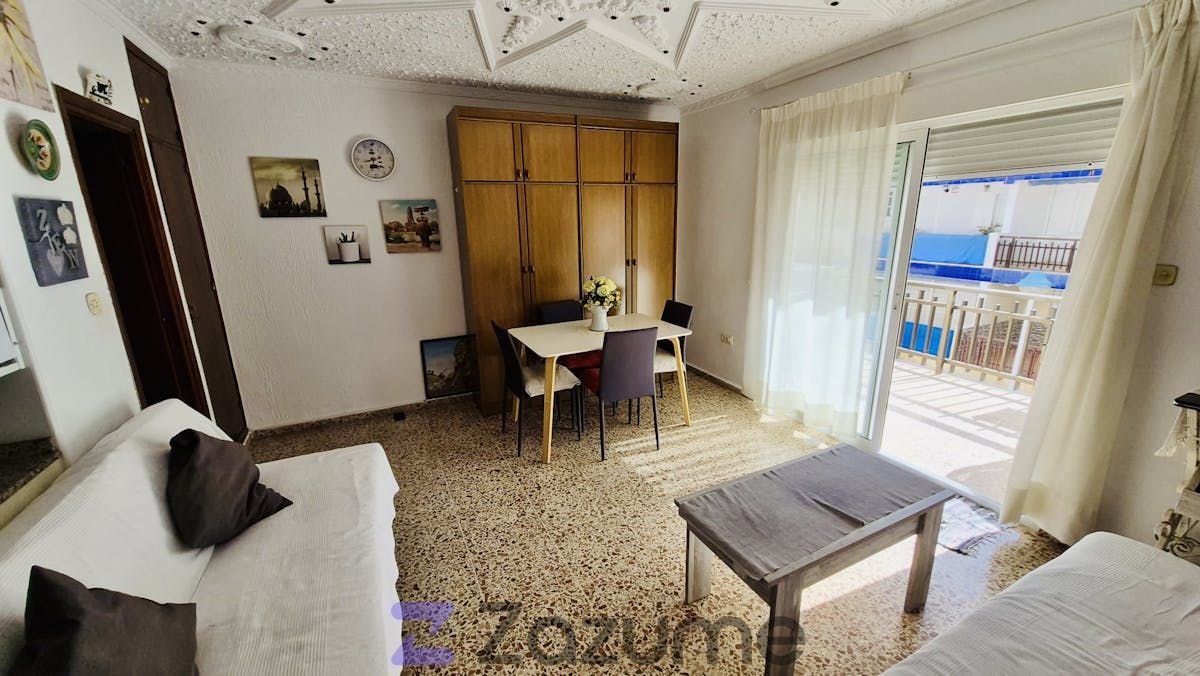 Living room of Apartment to rent in La Manga del Mar Menor  with Terrace, Swimming Pool and Furnished