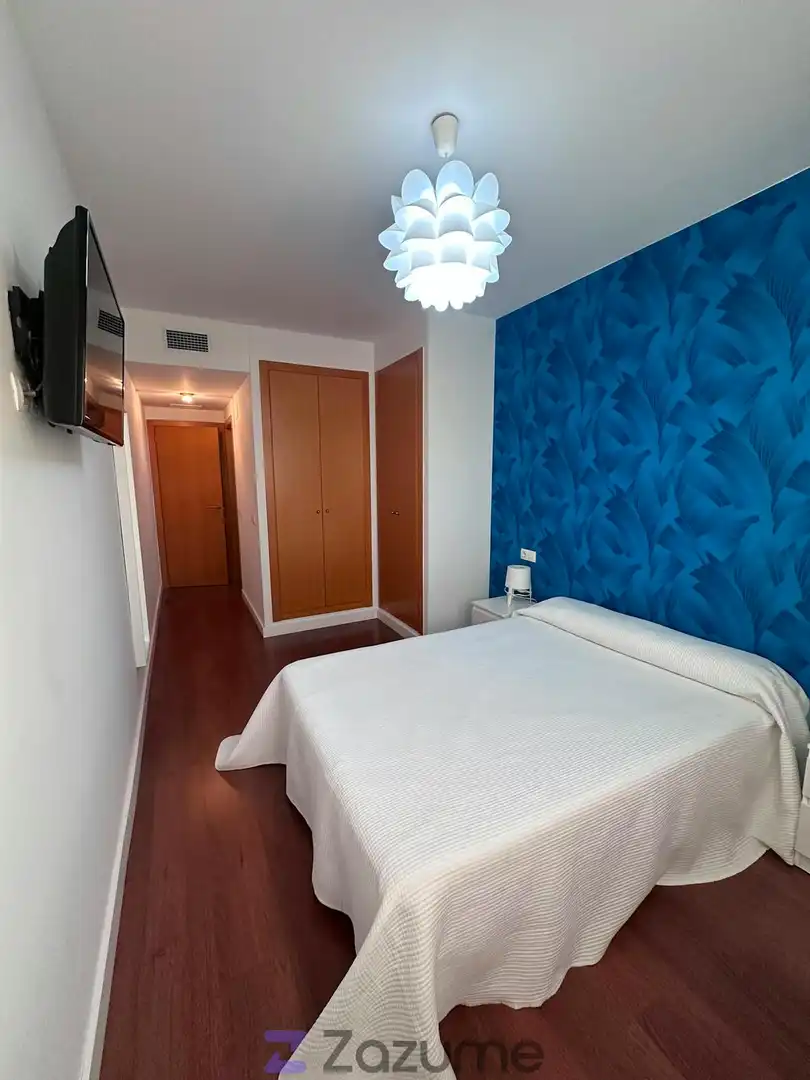 Bedroom of Flat for rent in Murcia  with Air Conditioner, Private garden and Swimming Pool