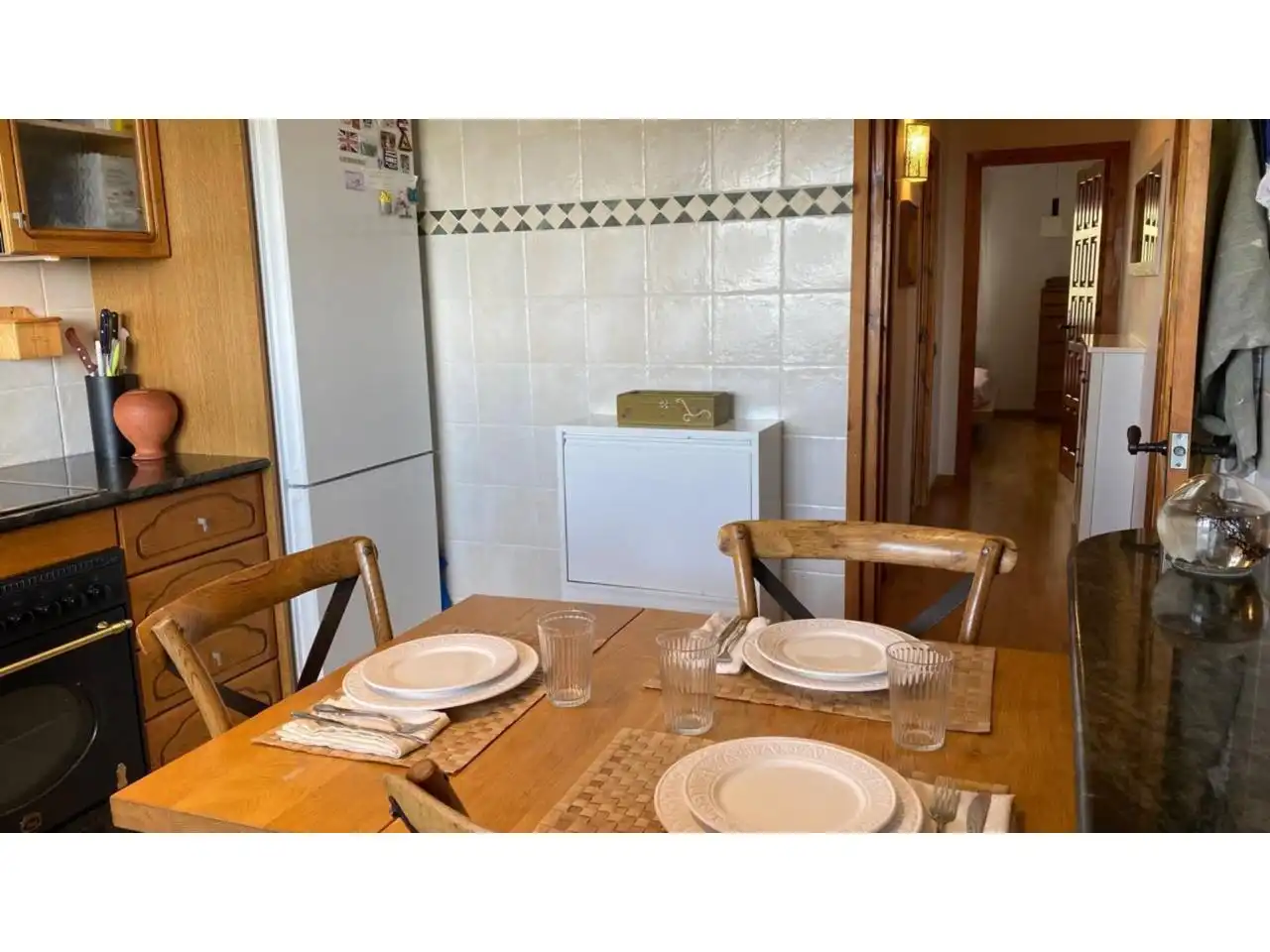 Kitchen of Attic for sale in Berga  with Terrace, Furnished and Balcony