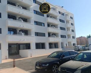 Parking of Flat to rent in Algarrobo  with Air Conditioner and Terrace