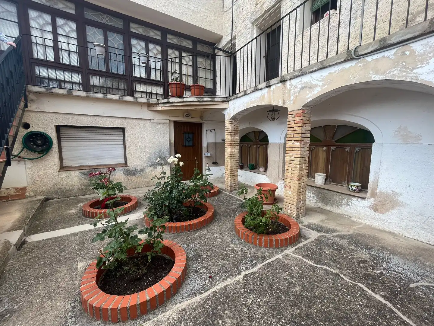 Vista exterior de Casa o chalet en venta en Valdealgorfa con Jardín privado, Terraza y Amueblado