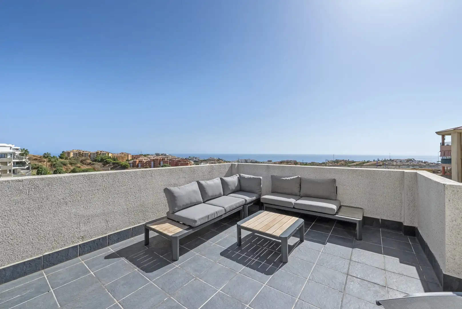Terrace of Attic for sale in Mijas  with Air Conditioner, Terrace and Swimming Pool