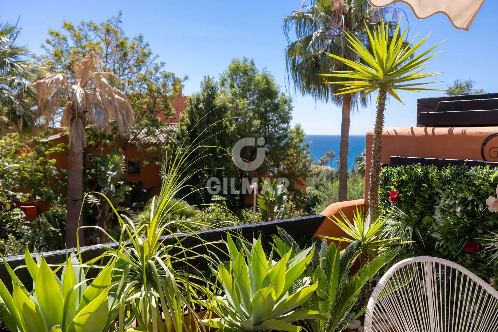 Jardín de Apartamento en venta en Estepona con Calefacción, Jardín privado y Trastero