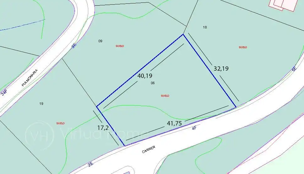 Residential land for sale in Carrer del Milfulles, imagen 2