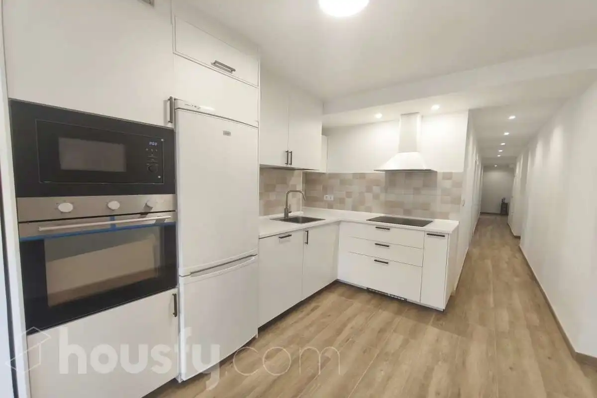 Küche von Wohnung zur Miete in Madrid mit Klimaanlage, Heizung und Terrasse