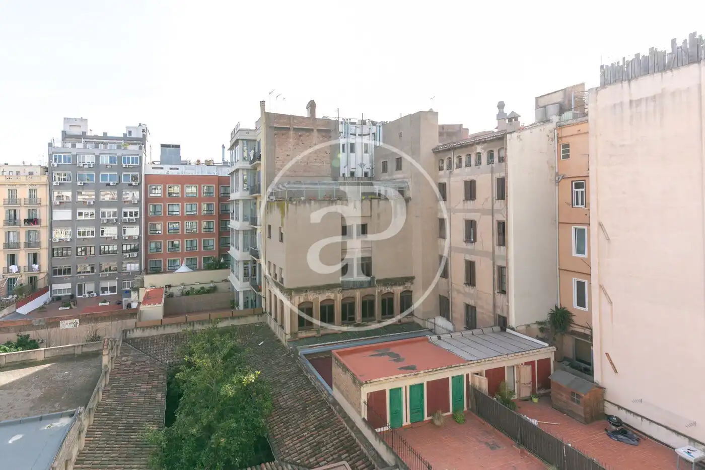 Vista exterior de Piso de alquiler en Barcelona con Aire acondicionado, Calefacción y Amueblado