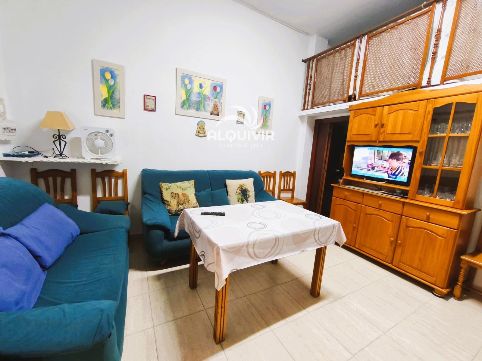 Sala de estar de Piso en venta en Almonte con Aire acondicionado y Amueblado