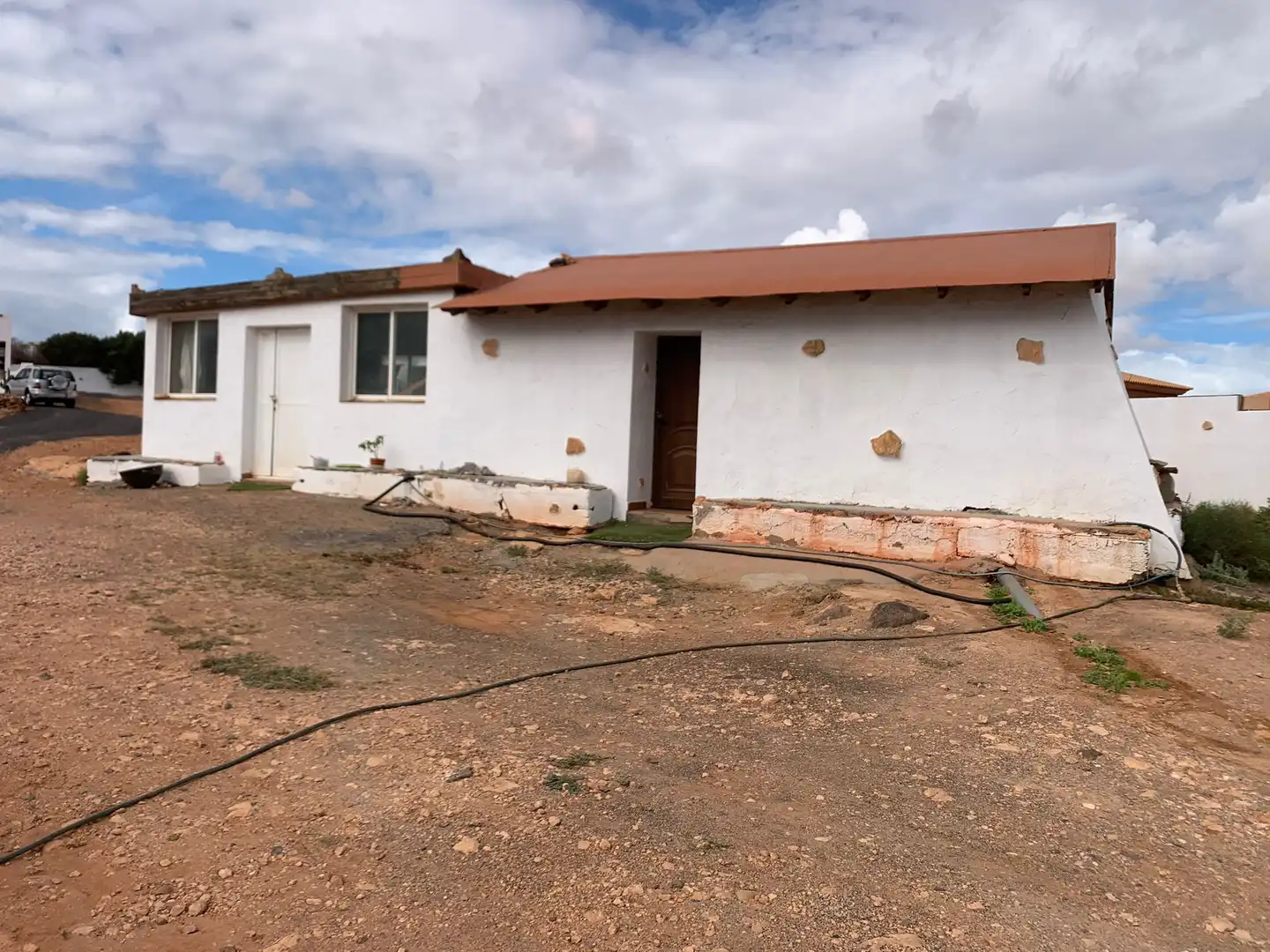 Vista exterior de Casa o xalet en venda en Antigua amb Jardí privat i Terrassa