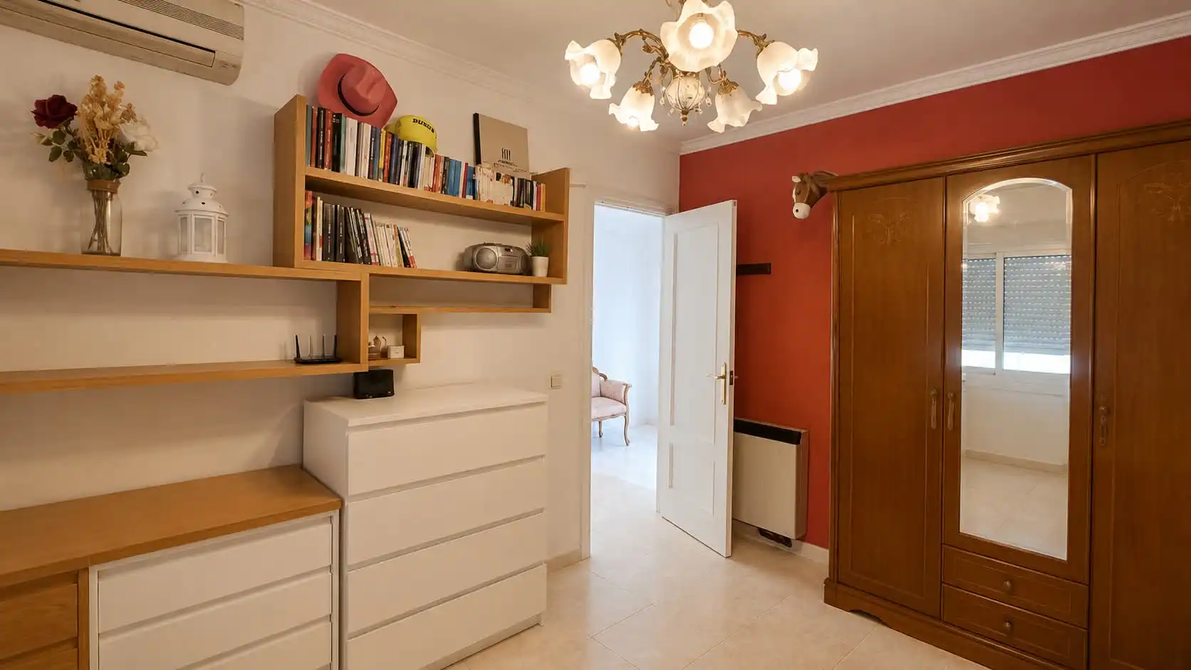 Bedroom of Flat for sale in Parla  with Air Conditioner, Heating and Terrace