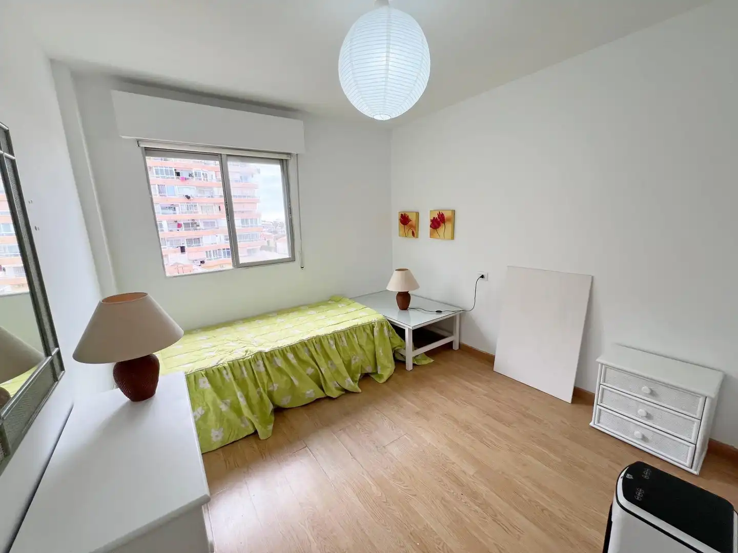 Schlafzimmer von Wohnung zum Verkauf in Torremolinos mit Klimaanlage, Privatgarten und Terrasse