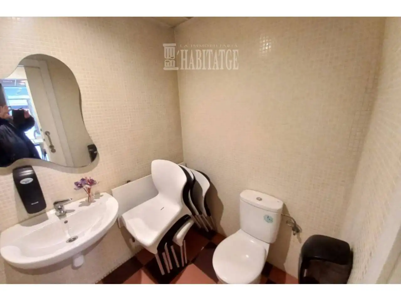 Bathroom of Commercial properties for sale in Prats de Lluçanès  with Air Conditioner