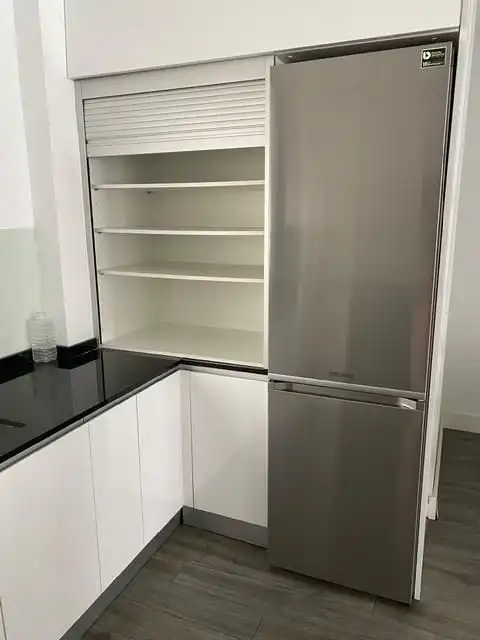 Kitchen of Flat for rent in Madrid  with Air Conditioner, Heating and Furnished
