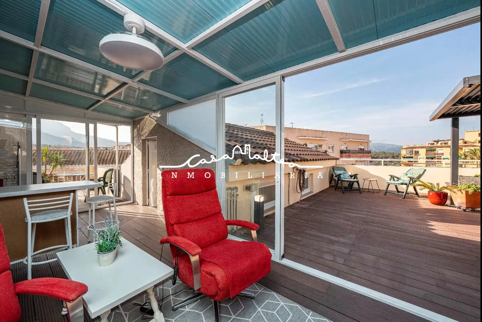 Terrace of Attic for sale in Polop  with Air Conditioner, Terrace and Furnished