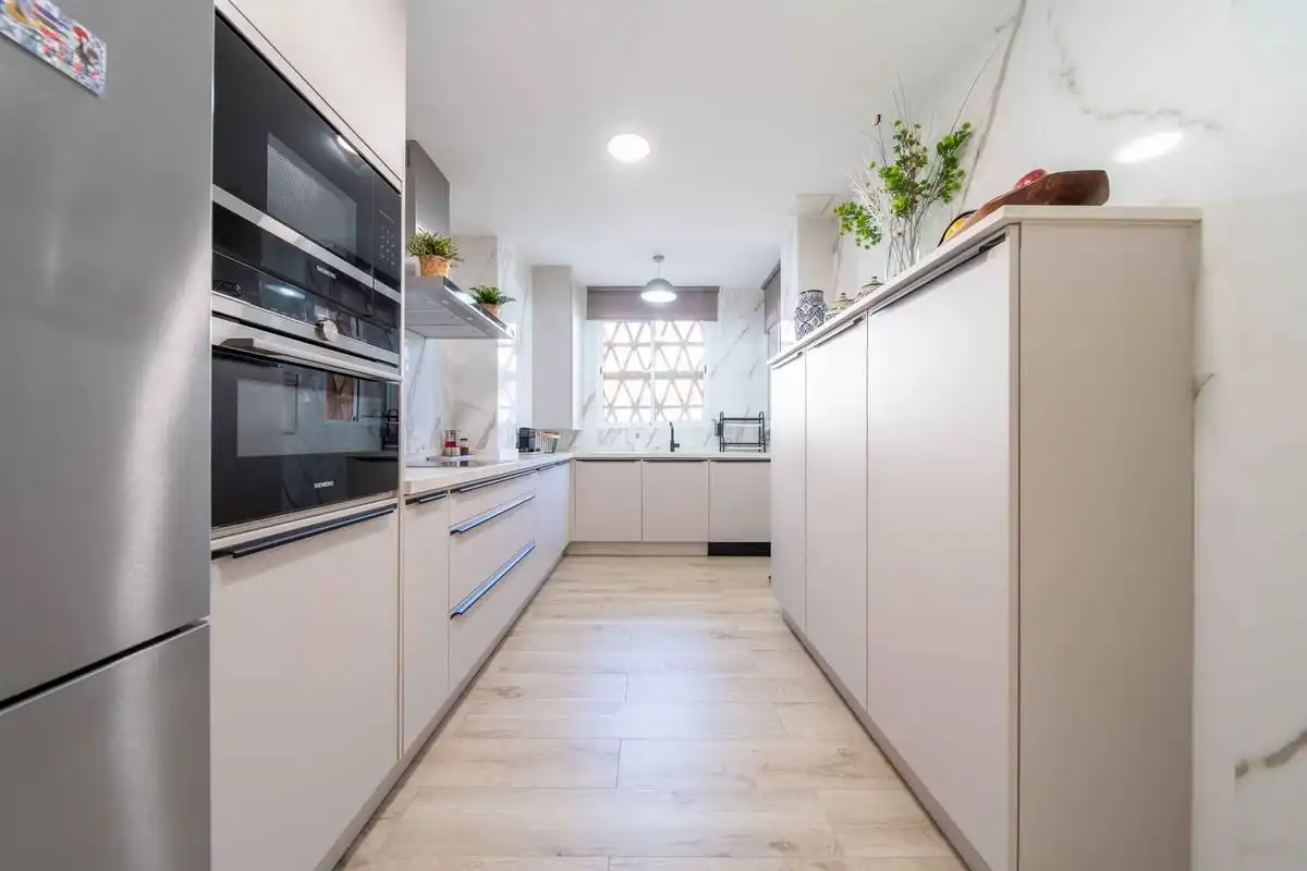 Cuina de Planta baixa en venda en Mijas amb Aire condicionat, Terrassa i Moblat
