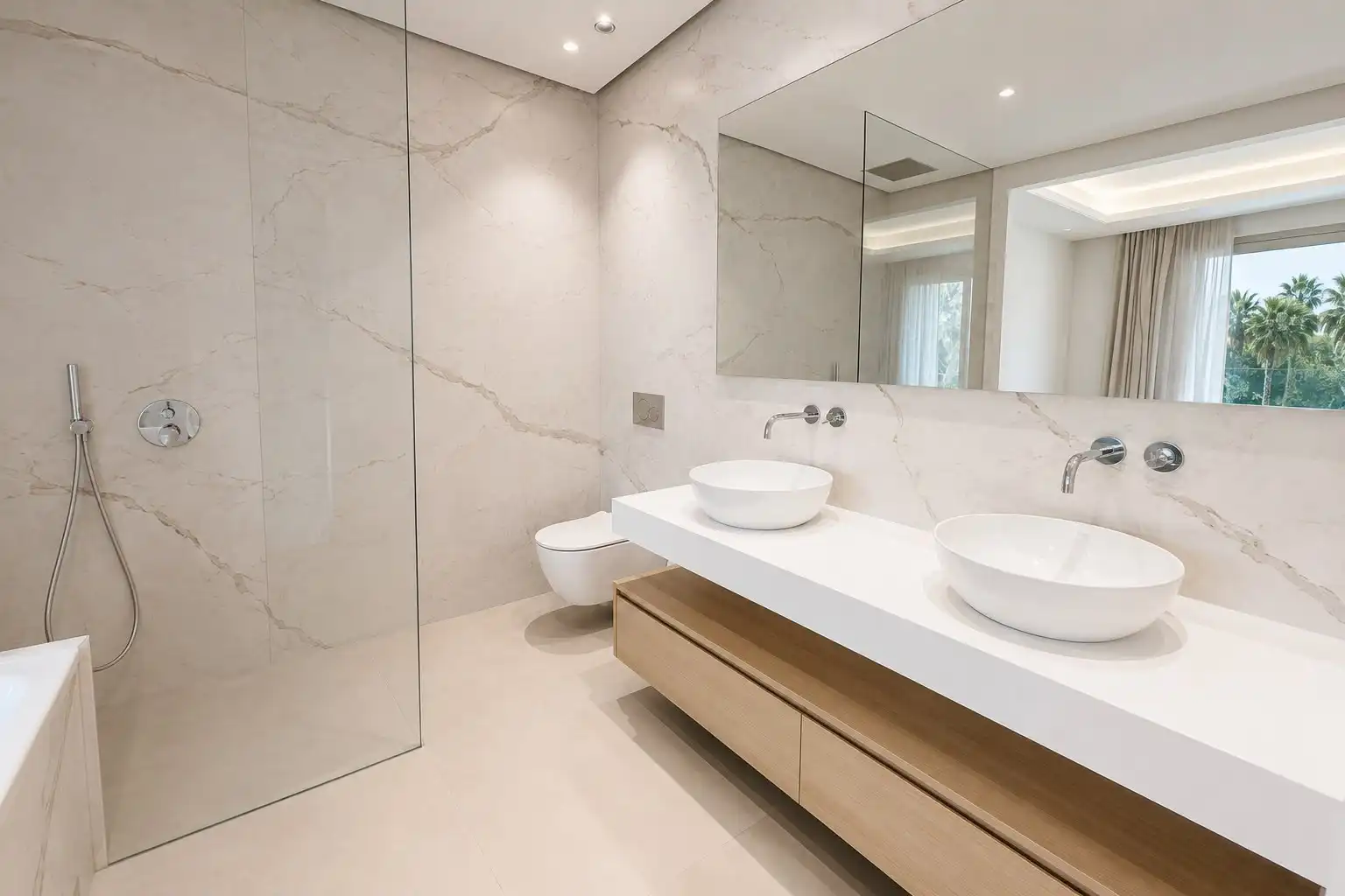 Bany de Apartament en venda en Marbella amb Aire condicionat, Terrassa i Traster