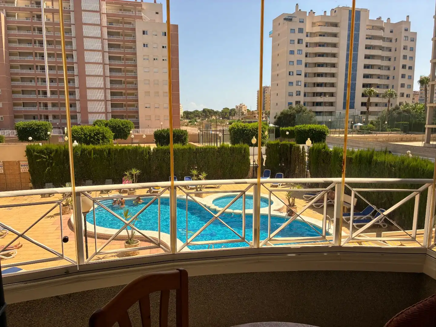 Swimming pool of Flat for rent in Puerto Deportivo