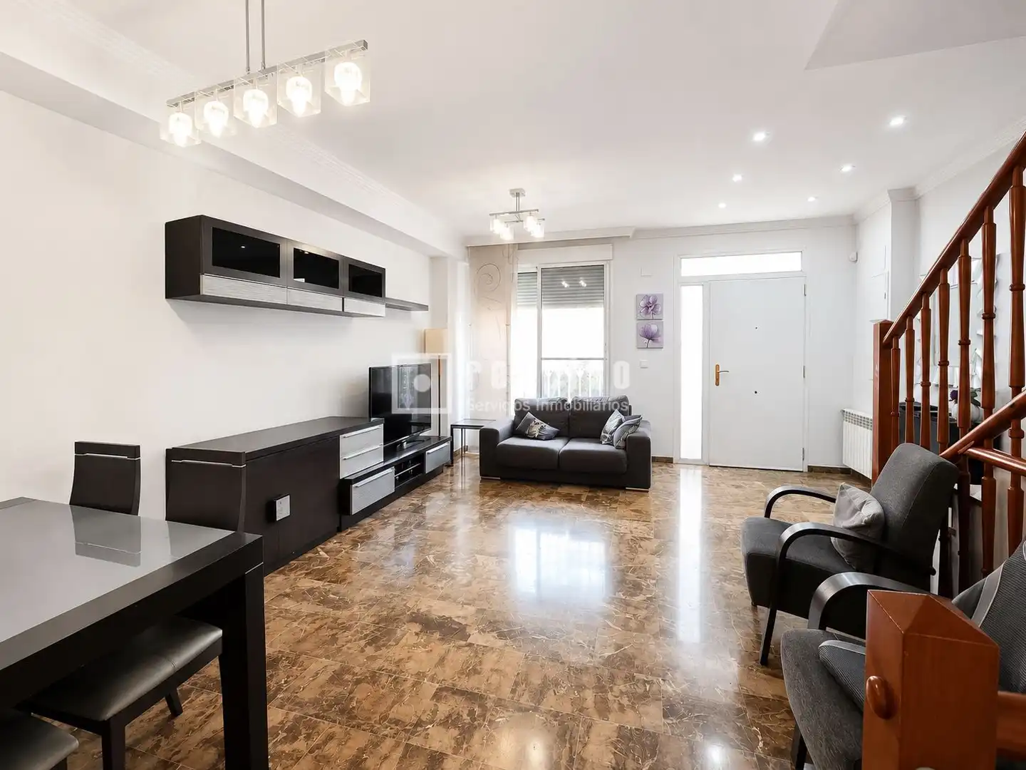 Sala de estar de Casa o chalet en venta en Xirivella con Aire acondicionado, Calefacción y Terraza