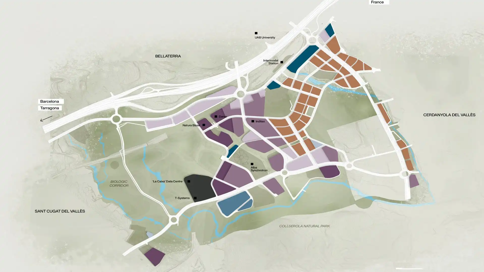 Außenansicht von Fabrik Grundstücke zum Verkauf in Cerdanyola del Vallès
