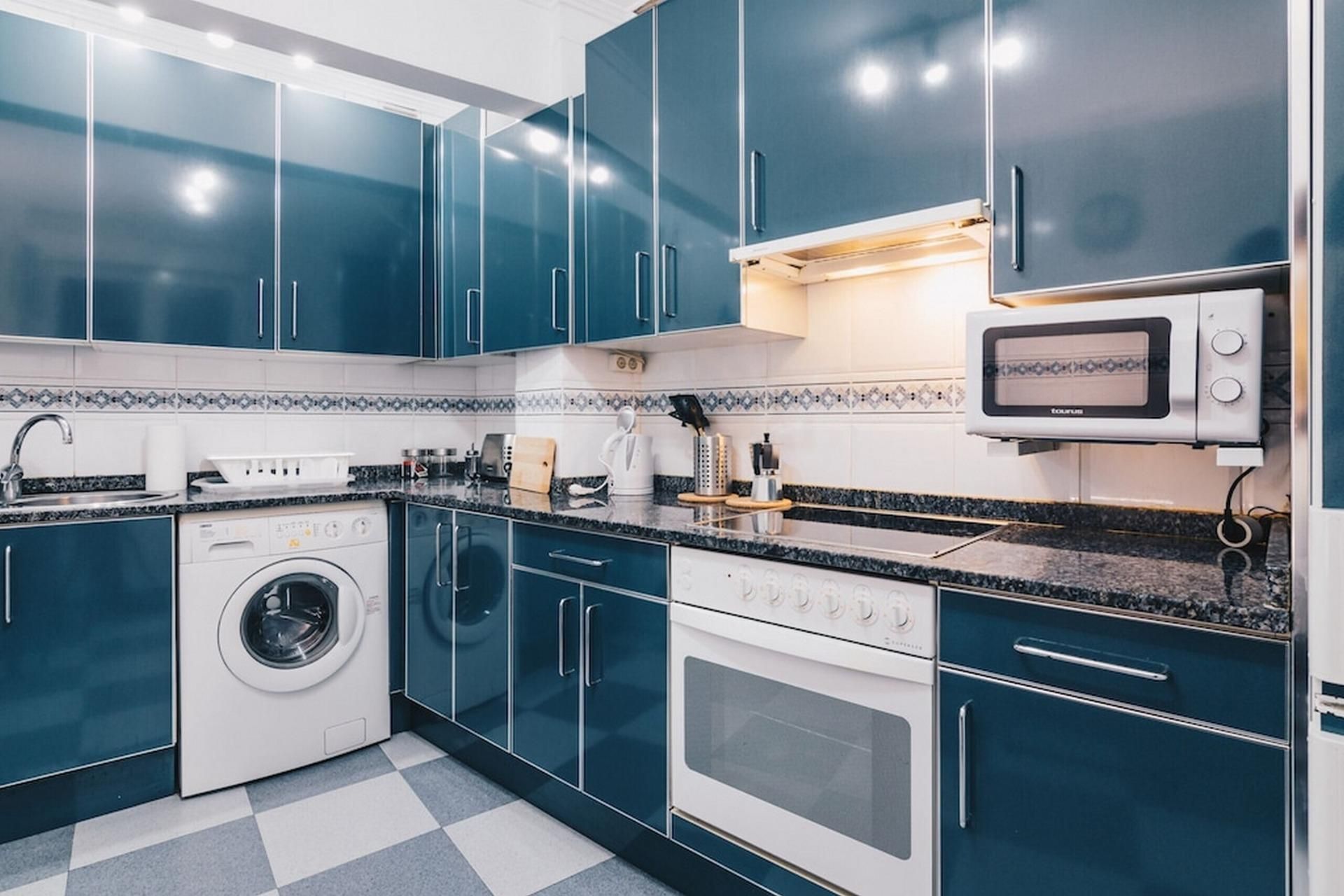 Kitchen of Apartment to rent in Fuenlabrada  with Air Conditioner and Balcony