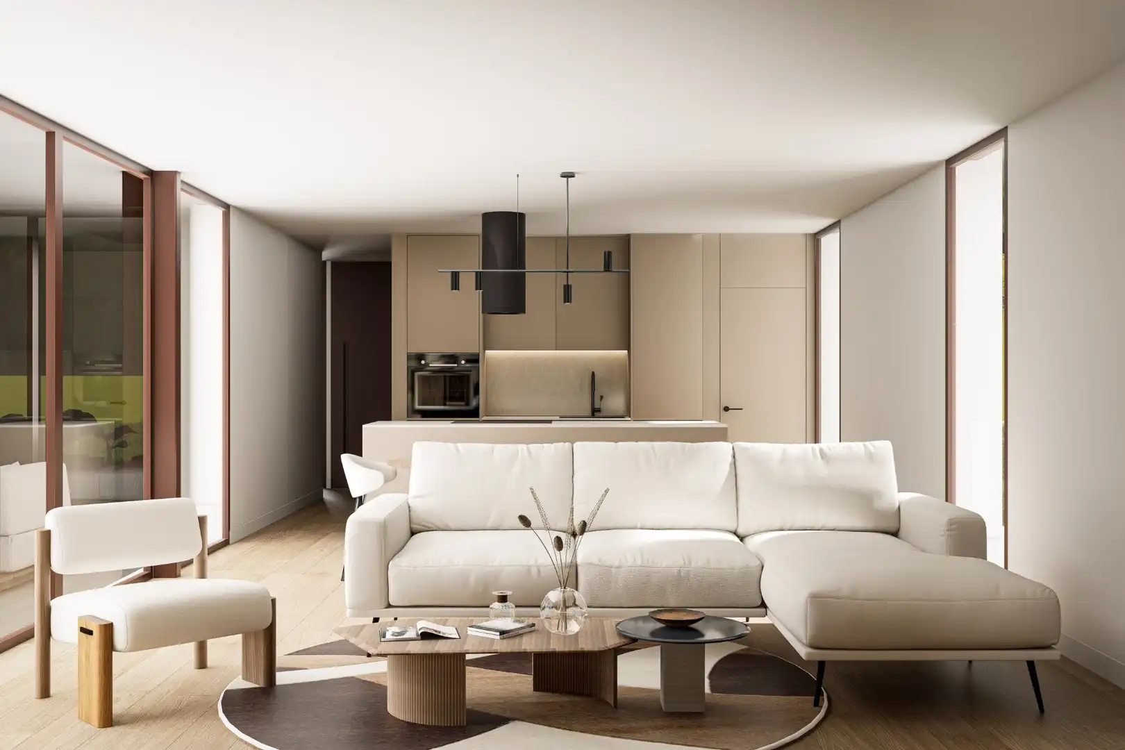 Sala de estar de Casa o chalet en venta en Sax con Aire acondicionado, Calefacción y Piscina