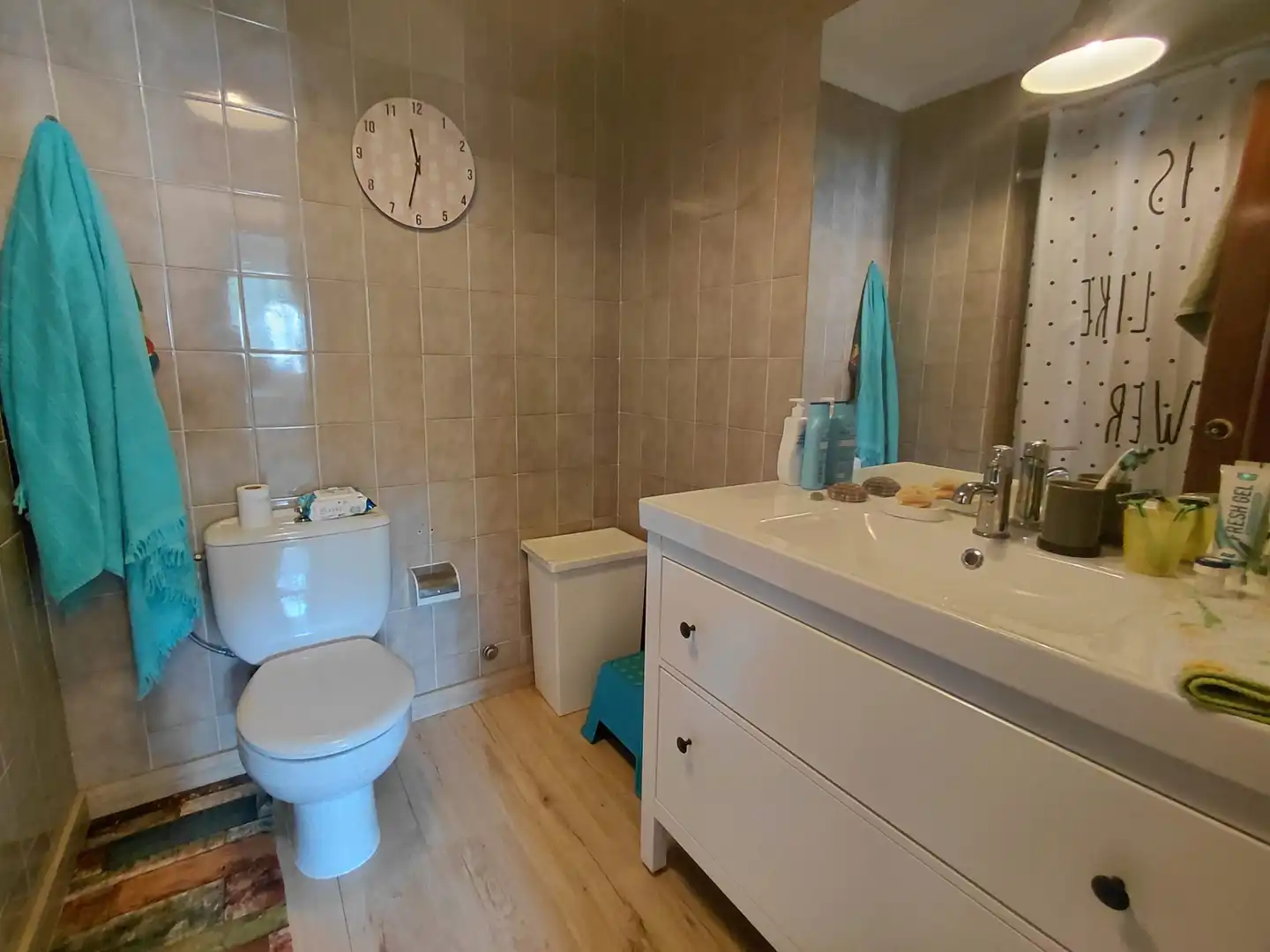 Baño de Ático en venta en O Grove   con Jardín privado, Parquet y Piscina