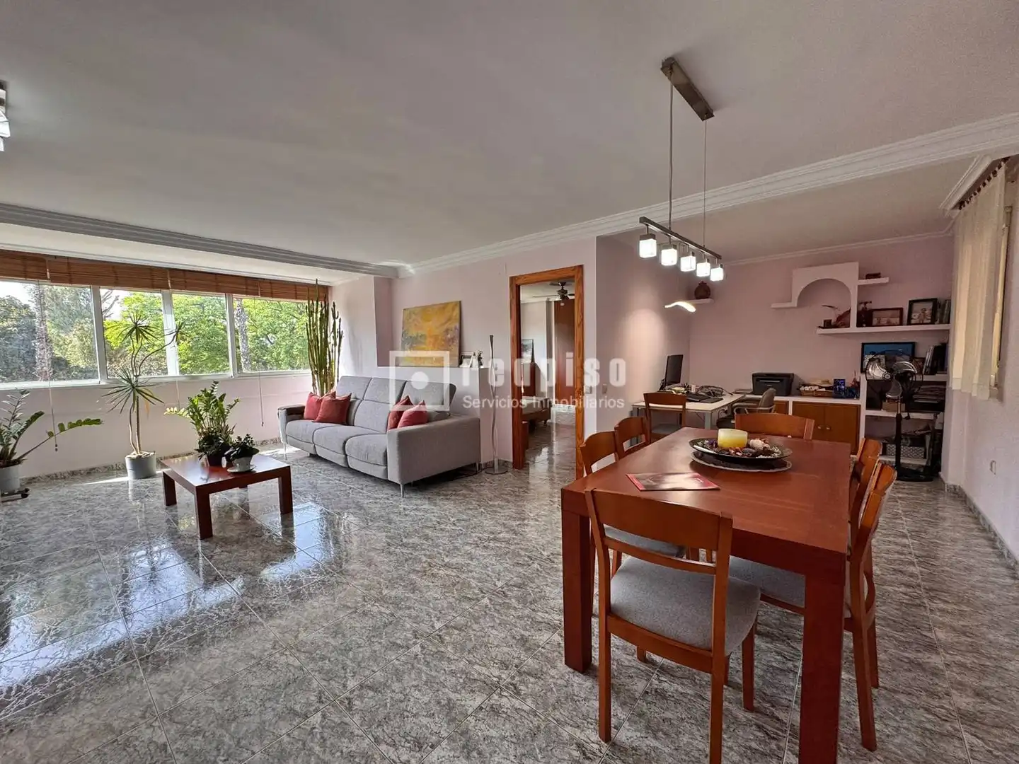 Living room of Flat for sale in Murcia  with Air Conditioner, Storage room and Furnished