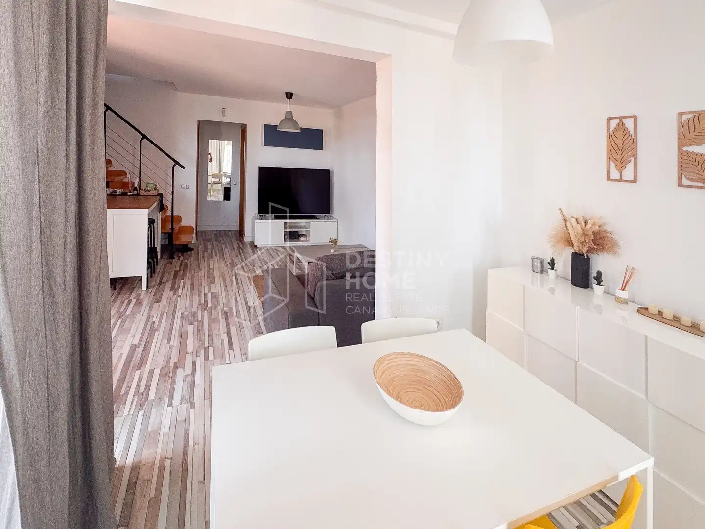 Living room of Houses for sale in La Oliva  with Storage room, Furnished and Community pool