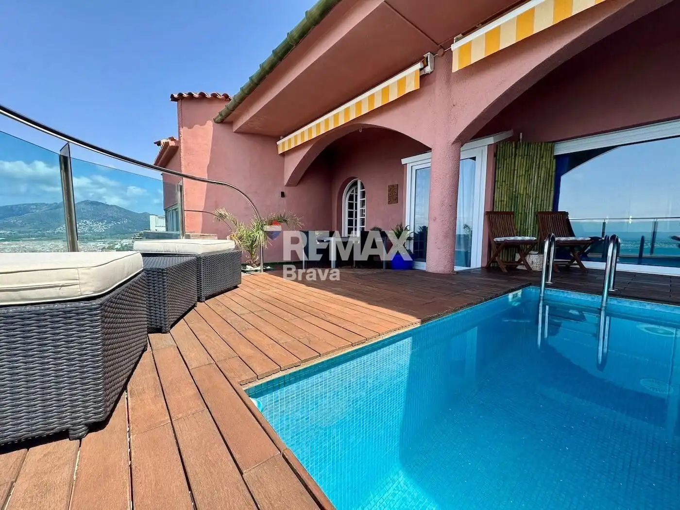 Terraza de Casa o chalet en venta en Roses con Aire acondicionado, Calefacción y Jardín privado